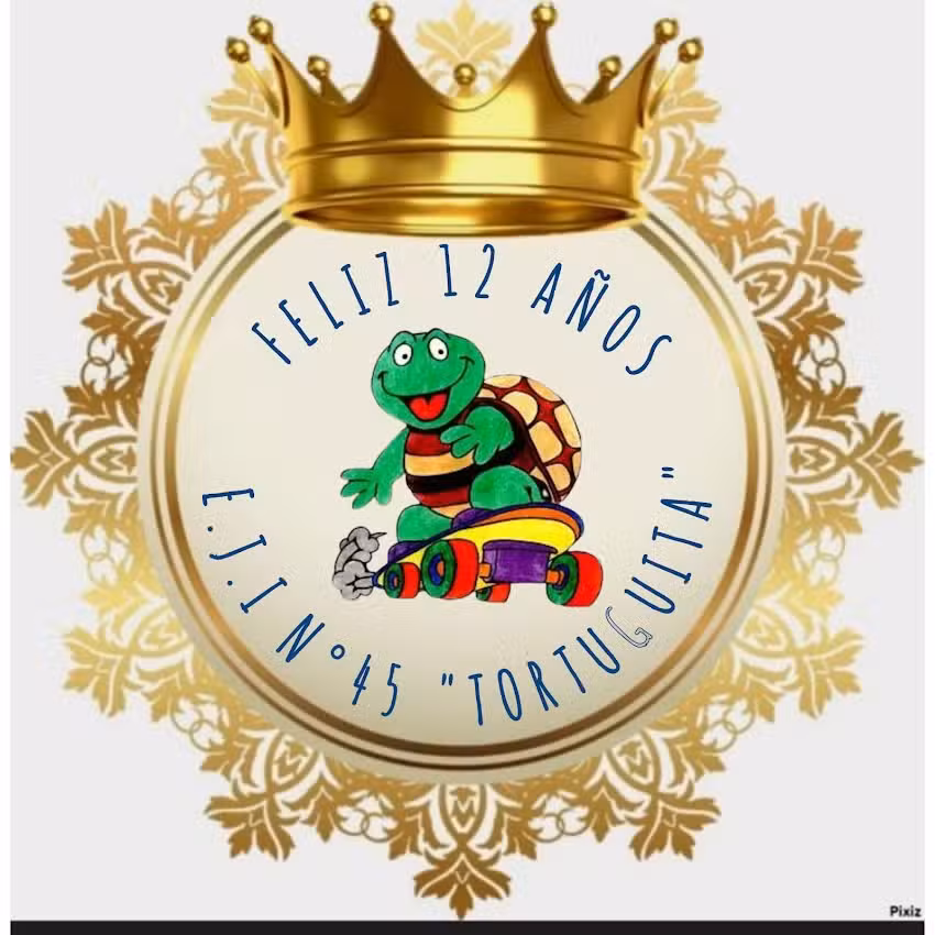 Eji Nº 45 Tortuguita Jardin