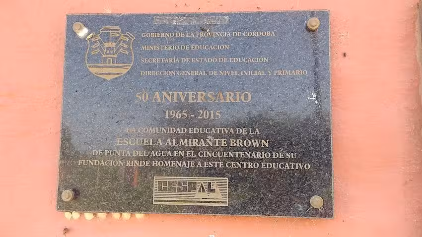 Escuela Almirante Brown Punta del Agua