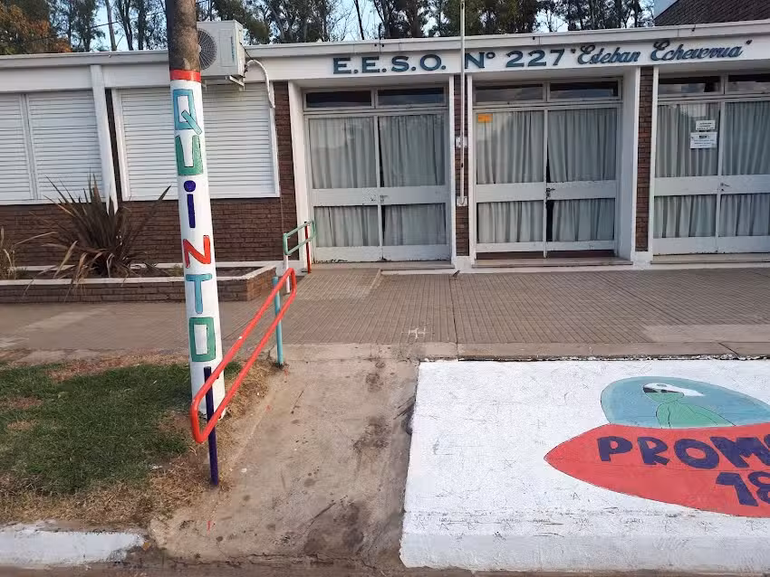 Escuela de Enseñanza Media Núm 227 Esteban Echeverría 9 de Julio 450 Máximo Paz Santa Fe