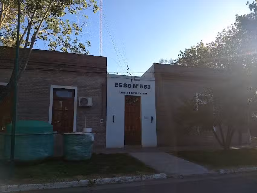 Escuela Enseñanza Secundaria Orientada N 553