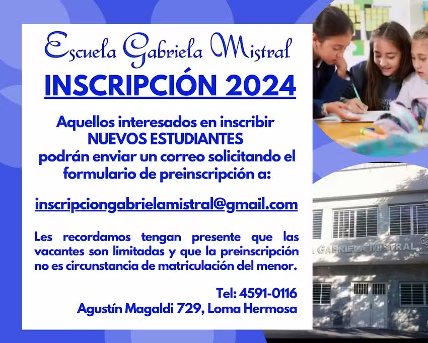 Escuela Gabriela Mistral Diegep 214