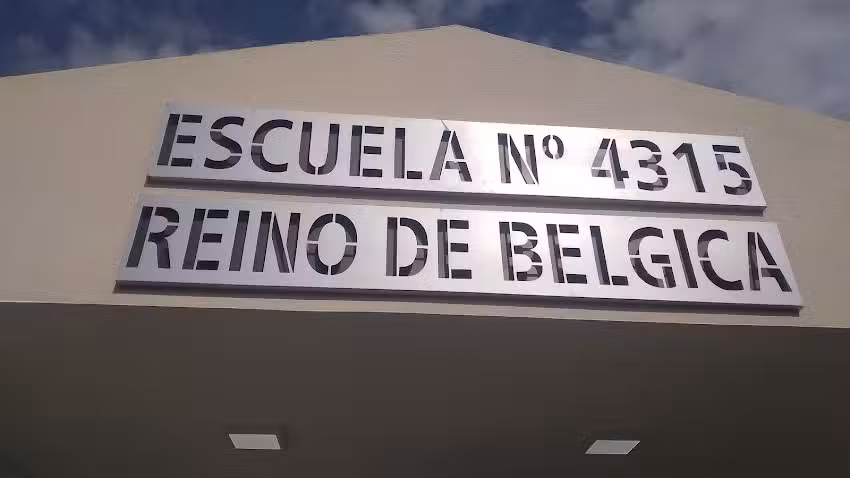 Escuela N 4315 Reino de Bélgica