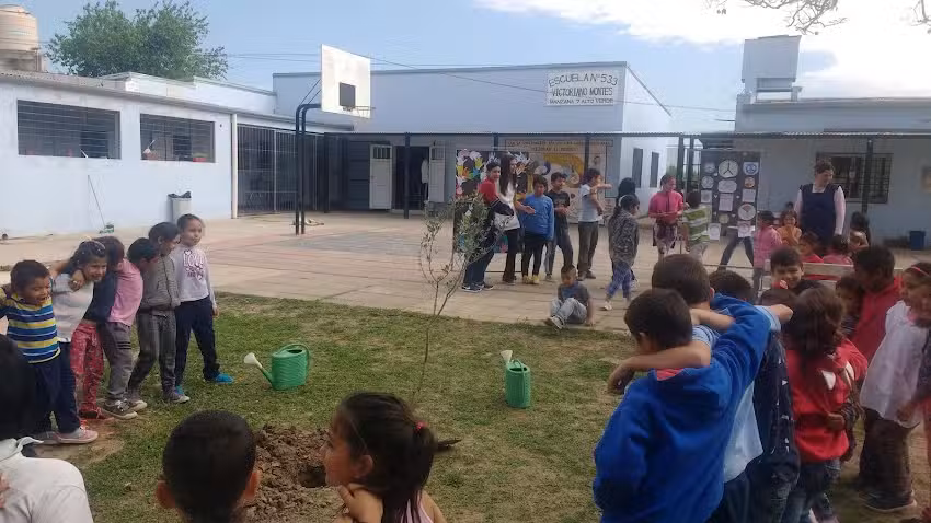 Escuela N 533 Victoriano Montes Alto Verde Santa Fe