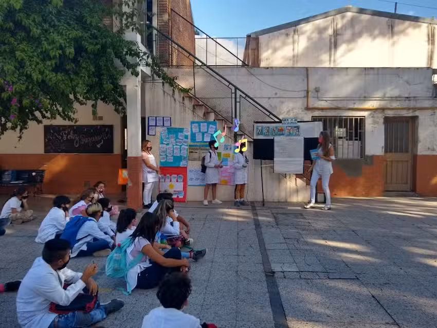 Escuela N 6389 Federico De La Barra trabajo actual