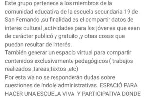 Escuela Secundaria N19 San Fernando