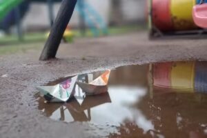 Monigote en La Arena