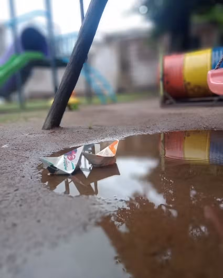 Monigote en La Arena