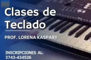 Profesora de Teclado teoría y solfeo musical