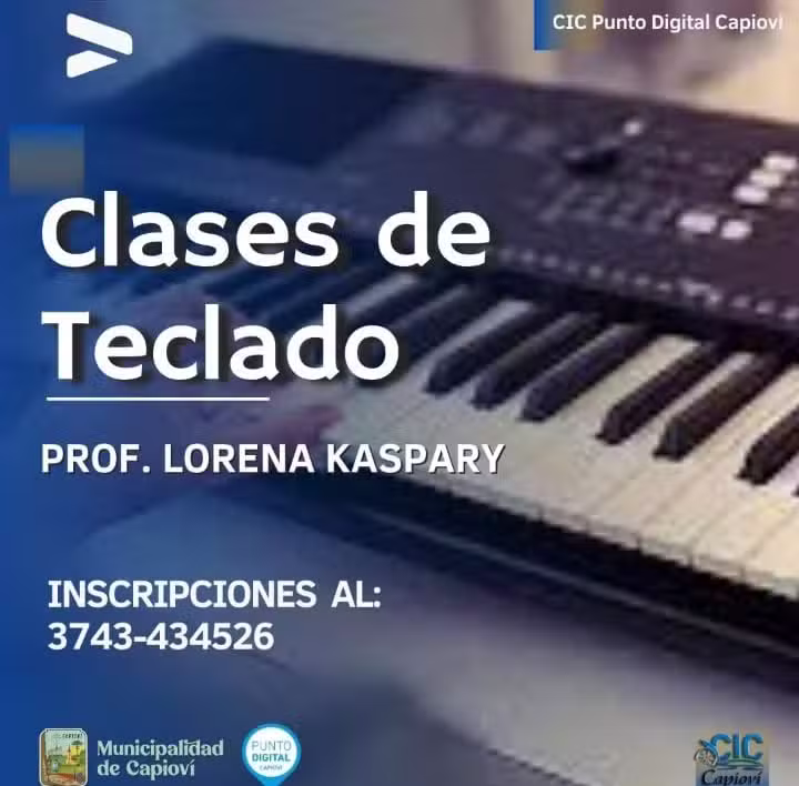 Profesora de Teclado teoría y solfeo musical