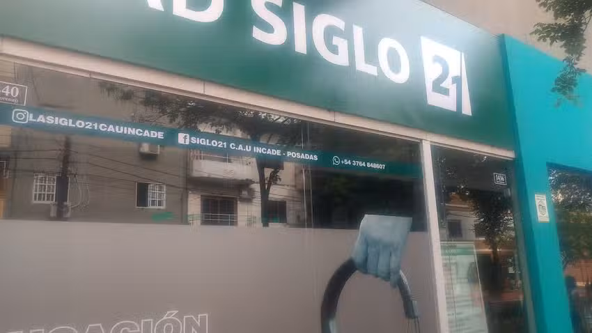 Universidad Siglo 21 Posadas Incade